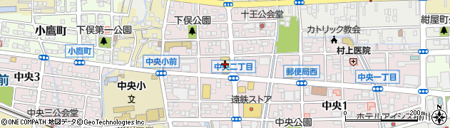 株式会社掛川スーパーマーケット　中央店周辺の地図