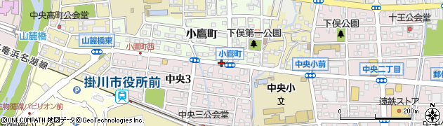小鷹町東周辺の地図