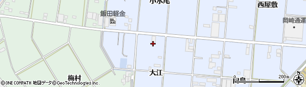 愛知県豊橋市高洲町大江46周辺の地図