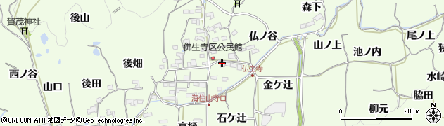 京都府木津川市加茂町例幣松ケ辻45周辺の地図