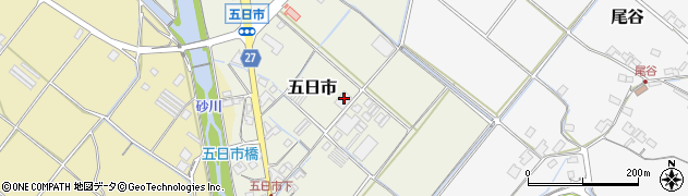 岡山県赤磐市五日市周辺の地図