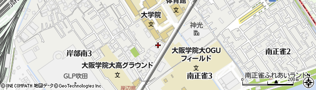 大阪府トラック協会（一般社団法人）　河北支部周辺の地図