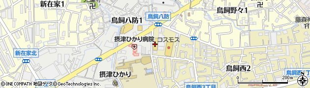 摂津ジャパン周辺の地図
