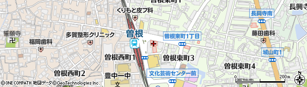 賃貸住宅サービス阪急曽根駅前店周辺の地図