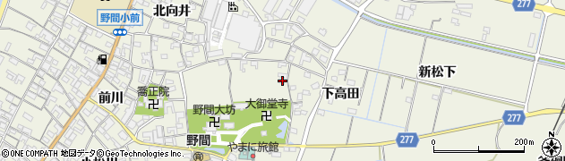 愛知県美浜町（知多郡）野間（東畠ケ）周辺の地図