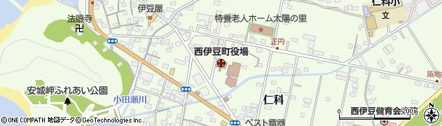 静岡県西伊豆町（賀茂郡）周辺の地図