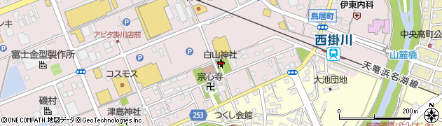 静岡県掛川市大池3012周辺の地図