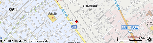 ローソン浜松姫街道店周辺の地図