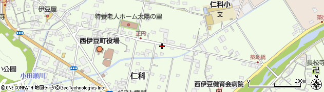 静岡県賀茂郡西伊豆町仁科255周辺の地図