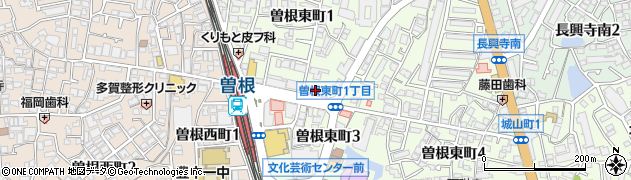ホワイト急便　曽根駅前店周辺の地図