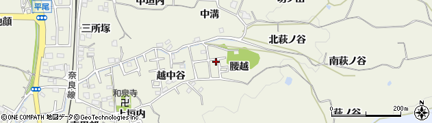 京都府木津川市山城町平尾腰越5周辺の地図