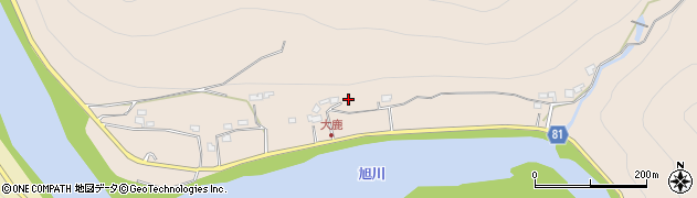 岡山県岡山市北区御津芳谷481周辺の地図