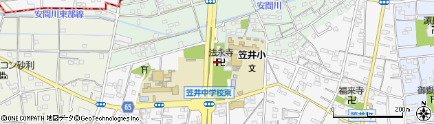 法永寺周辺の地図