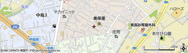 兵庫県高砂市美保里14周辺の地図