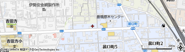 ＪＡ豊橋吉田方周辺の地図