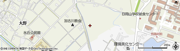新井水路周辺の地図