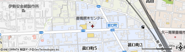 佐野綿店周辺の地図