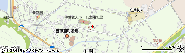 静岡県賀茂郡西伊豆町仁科1129周辺の地図