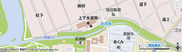 愛知県豊橋市牛川町（下モ田）周辺の地図