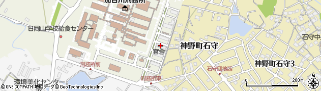 加古川刑務所周辺の地図