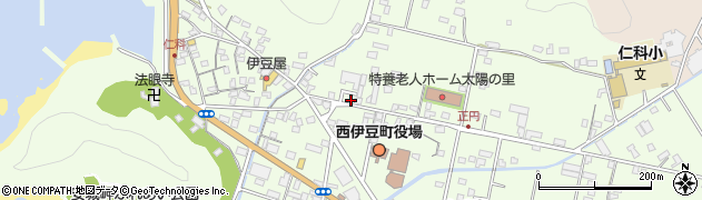 静岡県賀茂郡西伊豆町仁科1173周辺の地図