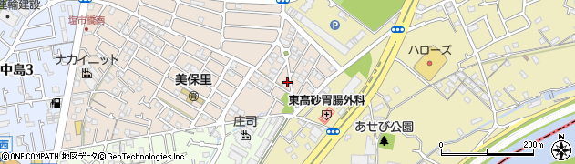 兵庫県高砂市美保里4-10周辺の地図