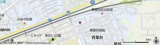 静岡県掛川市青葉台2周辺の地図