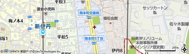 ホワイト急便　南本町店周辺の地図