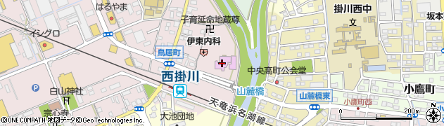 静岡県掛川市大池958周辺の地図