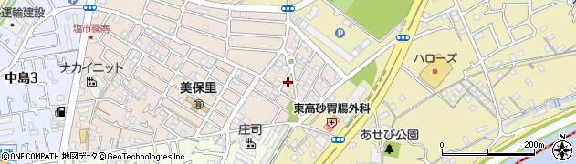 兵庫県高砂市美保里4-6周辺の地図