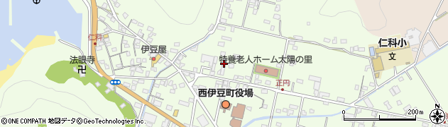 静岡県賀茂郡西伊豆町仁科1296周辺の地図