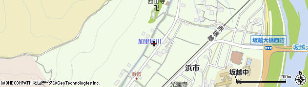 兵庫県赤穂市浜市周辺の地図