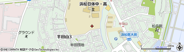 静岡県浜松市中央区半田山周辺の地図