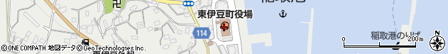 静岡県賀茂郡東伊豆町周辺の地図
