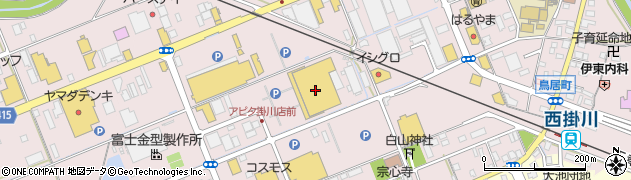 かつさと掛川店周辺の地図