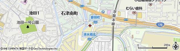 桜木町ポンプ場周辺の地図