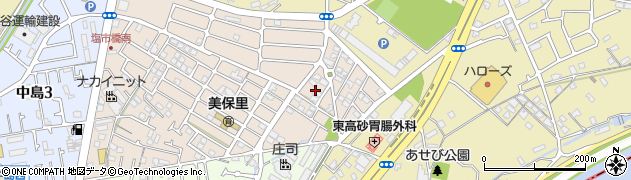兵庫県高砂市美保里4周辺の地図