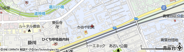 掛川バスサービス株式会社周辺の地図