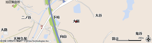 京都府精華町（相楽郡）下狛（大崩）周辺の地図