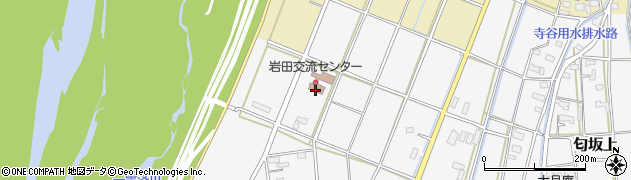 磐田市役所交流センター　岩田交流センター周辺の地図