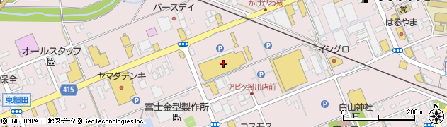ジャンボエンチョー掛川店周辺の地図
