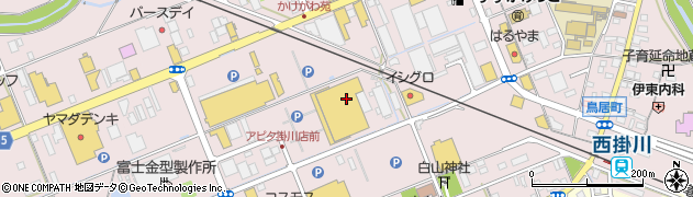 静岡県掛川市大池2828周辺の地図