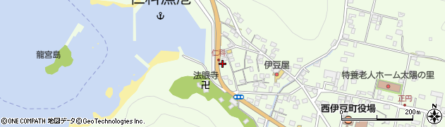 静岡県賀茂郡西伊豆町仁科958周辺の地図