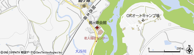 伊賀市上野図書館島ヶ原図書室周辺の地図