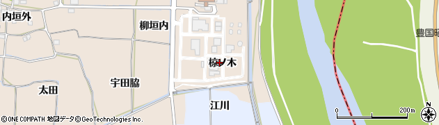 京都府精華町（相楽郡）下狛（椋ノ木）周辺の地図