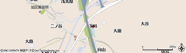 京都府精華町（相楽郡）下狛（下峠）周辺の地図