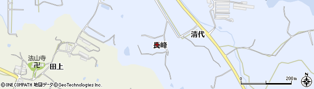 愛知県美浜町（知多郡）奥田（長峰）周辺の地図