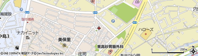兵庫県高砂市美保里3周辺の地図