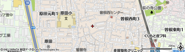 原田城跡・旧羽室家住宅周辺の地図