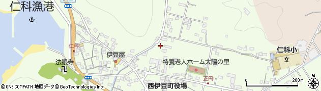 静岡県賀茂郡西伊豆町仁科1186周辺の地図